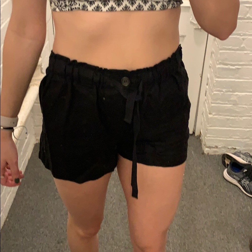 Black shorts